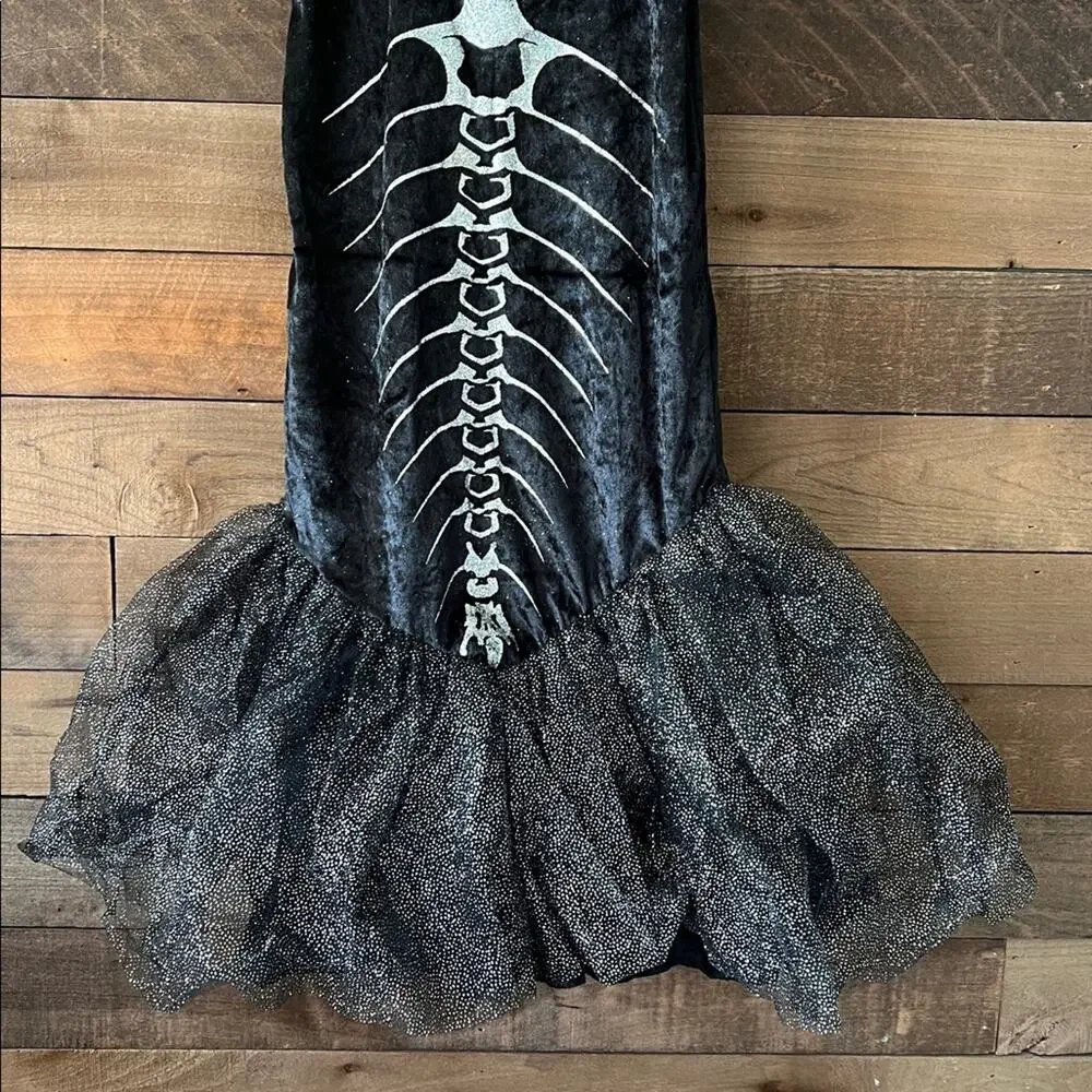 InCharacter Costumes Tween Girl Skeleton Mermaid Halloween Costume Dress Up